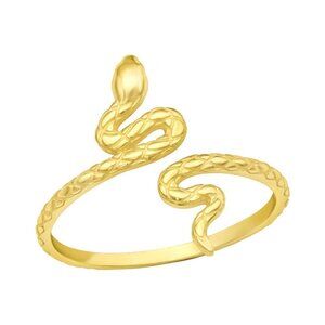 14k Gold Vermeil Snake Ring